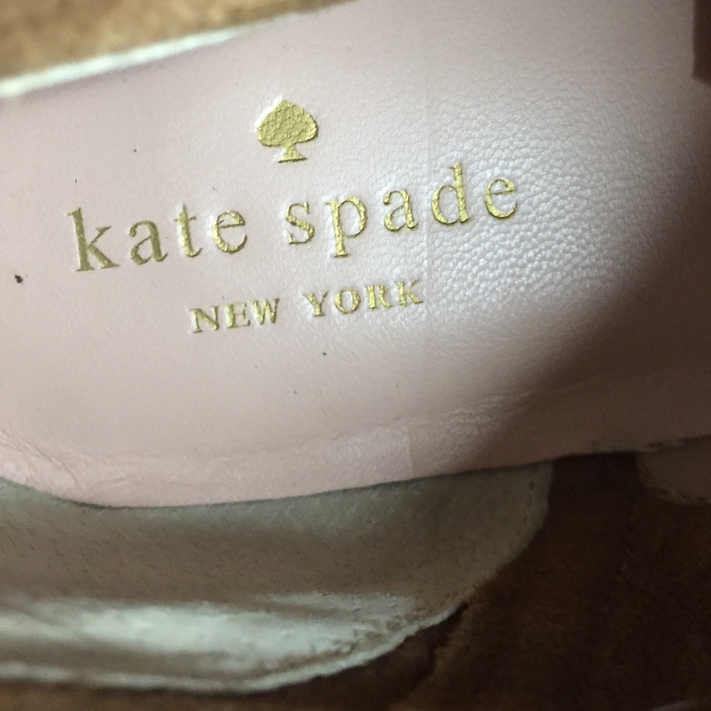 Kate Spade Bellamy Suede Ankle Boot Tobacco 7.5 - Picture 6 of 6